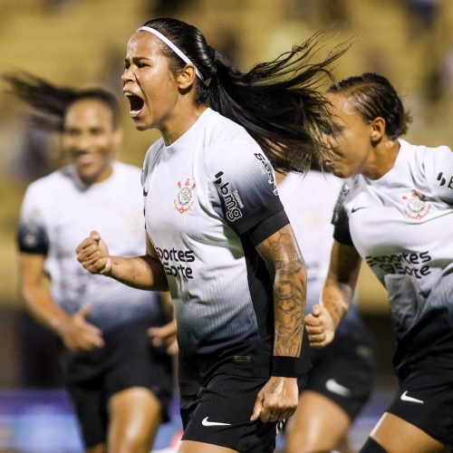 Partida entre Corinthians x Cruzeiro, realizado esta noite no Estádio Primeiro de Maio, jogo válido pela Semi Final da Supercopa Feminina 2025. São Bernardo do Campo / SP / Brasil -12/03/2025. Foto: ©Rodrigo Gazzanel / Ag. Corinthians