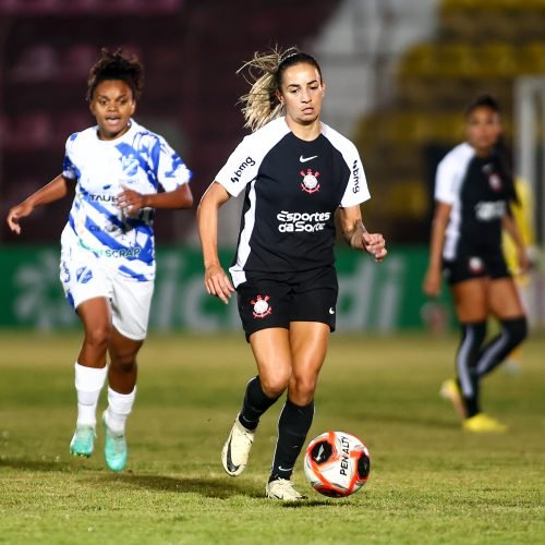 Partida entre Corinthians x Taubaté, realizado esta noite no estádio José Liberatti, jogo válido pelo Campeonato Paulista Feminino - 2025. Osasco / SP / Brasil - 04/06/2025. Foto: ©Rodrigo Gazzanel / Ag. Corinthians