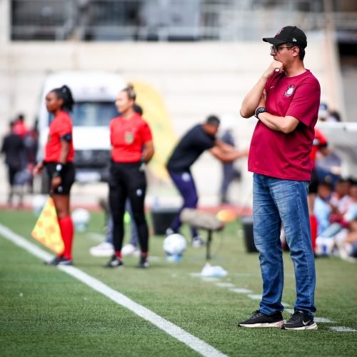 Partida entre São Paulo x Corinthians, realizado esta manhã no Estádio do Pacaembú, jogo válido pelo Campeonato Brasileiro Feminino - 2025. São Paulo / SP / Brasil - 24/08/2025. Foto: ©Rodrigo Gazzanel / Ag. Corinthians