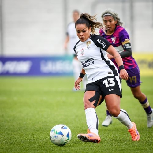 Partida entre Corinthians x Always Ready, realizado esta tarde no Estádio Nuevo Francisco Urbano, jogo válido pela Conmebol Libertadores Feminina 2025. Buenos Aires / Argentina - 05/10/2025. Foto: ©Rodrigo Gazzanel / Ag. Corinthians
