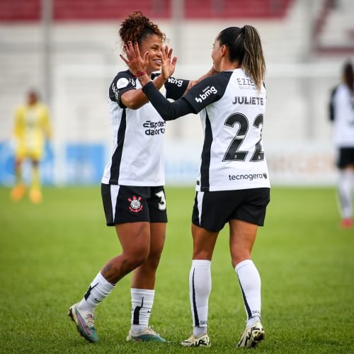 Partida entre Corinthians x Always Ready, realizado esta tarde no Estádio Nuevo Francisco Urbano, jogo válido pela Conmebol Libertadores Feminina 2025. Buenos Aires / Argentina - 05/10/2025. Foto: ©Rodrigo Gazzanel / Ag. Corinthians