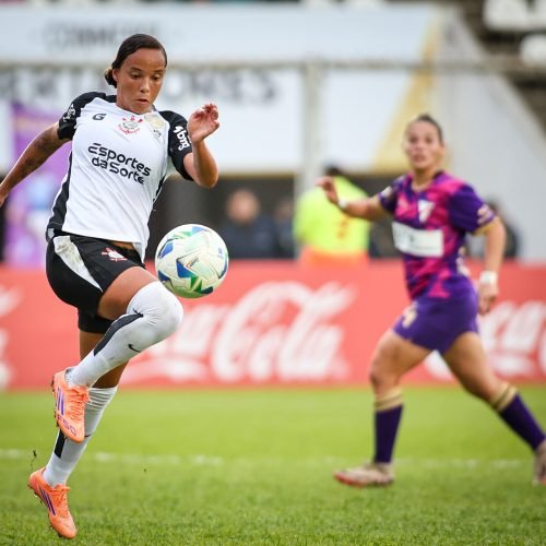 Partida entre Corinthians x Always Ready, realizado esta tarde no Estádio Nuevo Francisco Urbano, jogo válido pela Conmebol Libertadores Feminina 2025. Buenos Aires / Argentina - 05/10/2025. Foto: ©Rodrigo Gazzanel / Ag. Corinthians