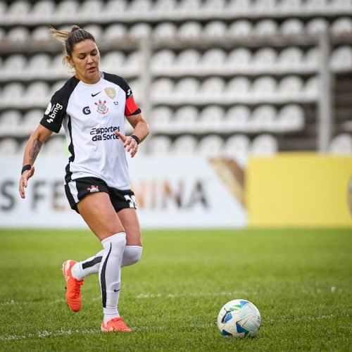 Partida entre Corinthians x Always Ready, realizado esta tarde no Estádio Nuevo Francisco Urbano, jogo válido pela Conmebol Libertadores Feminina 2025. Buenos Aires / Argentina - 05/10/2025. Foto: ©Rodrigo Gazzanel / Ag. Corinthians