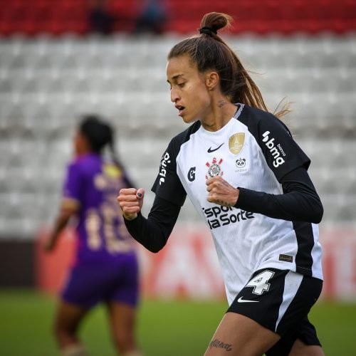 Partida entre Corinthians x Always Ready, realizado esta tarde no Estádio Nuevo Francisco Urbano, jogo válido pela Conmebol Libertadores Feminina 2025. Buenos Aires / Argentina - 05/10/2025. Foto: ©Rodrigo Gazzanel / Ag. Corinthians