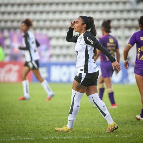 Partida entre Corinthians x Always Ready, realizado esta tarde no Estádio Nuevo Francisco Urbano, jogo válido pela Conmebol Libertadores Feminina 2025. Buenos Aires / Argentina - 05/10/2025. Foto: ©Rodrigo Gazzanel / Ag. Corinthians