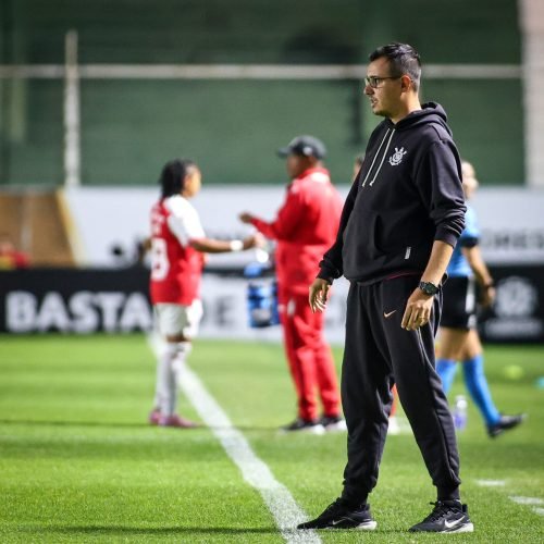 Partida entre Santa Fe x Corinthians, realizado esta noite no Estádio Florencio Sola, jogo válido pela Conmebol Libertadores Feminina 2025. Buenos Aires / Argentina - 08/10/2025. Foto: ©Rodrigo Gazzanel / Ag. Corinthians